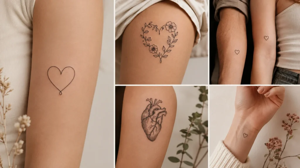 Heart Tattoo Meaning Visual