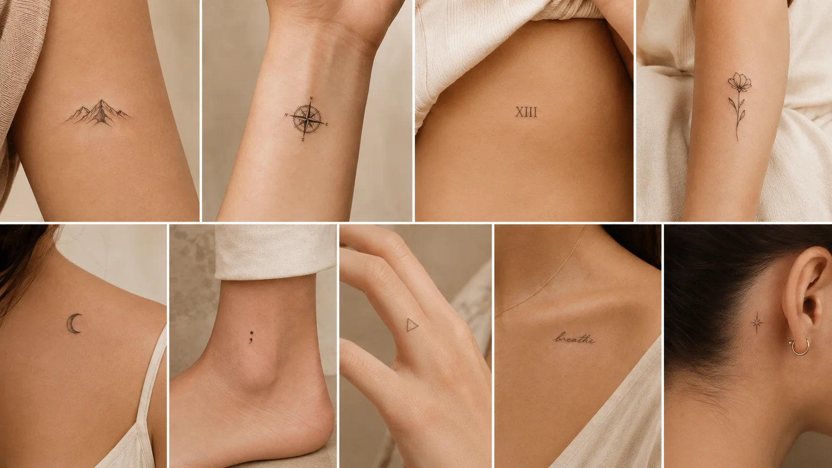 50 Minimal Tattoo Ideas